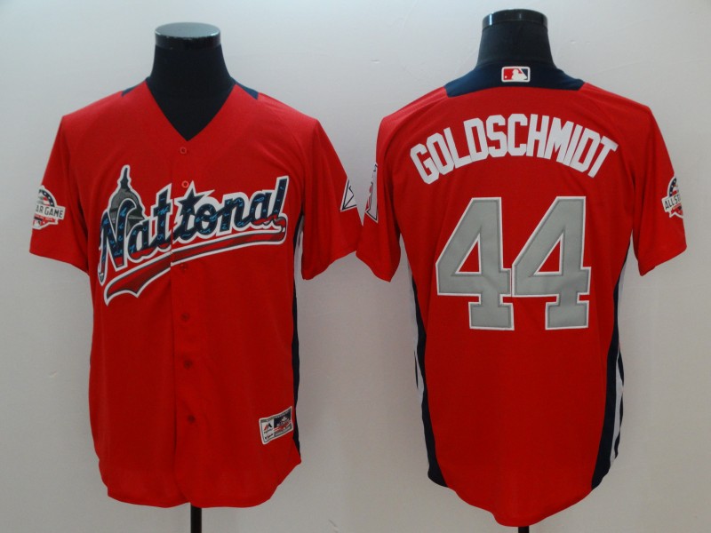 Men Arizona Diamondback #44 Goloschmidt Orange Game 2018 All star MLB Jerseys->kansas city chiefs->NFL Jersey